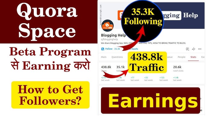 Quora Earning and Growth Tips